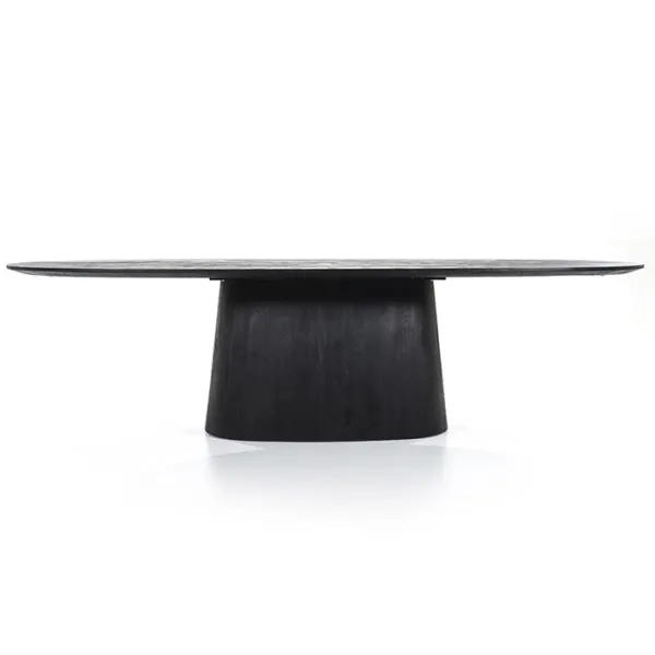Eettafel Aron Ovaal 300 Zwart