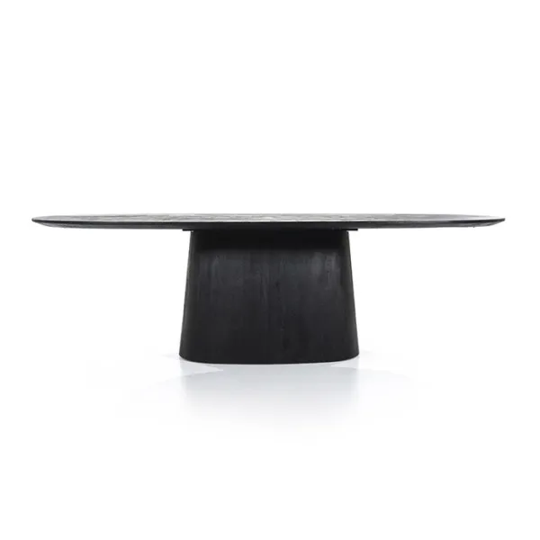 Eettafel Aron Ovaal 250 Zwart