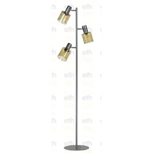 Vloerlamp Sledge Glass 3L Green Glas