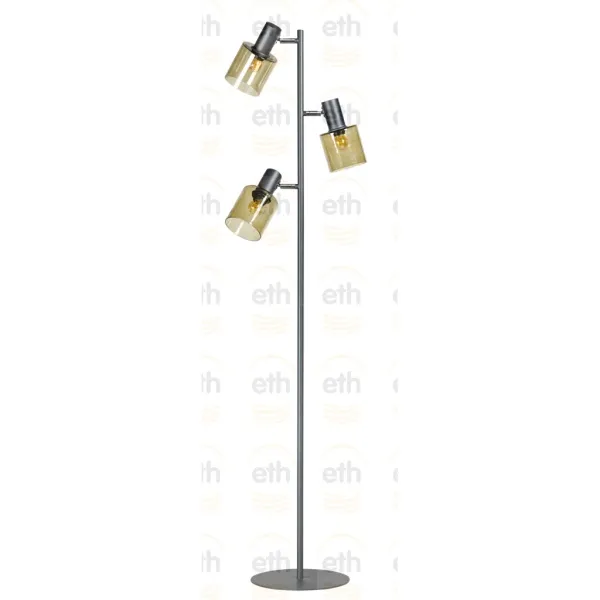 Vloerlamp Sledge Glass 3L Green Glas