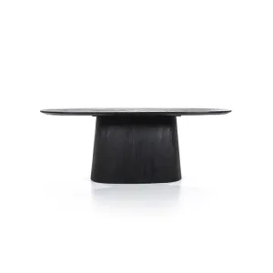 Eettafel Aron Ovaal 200 Zwart
