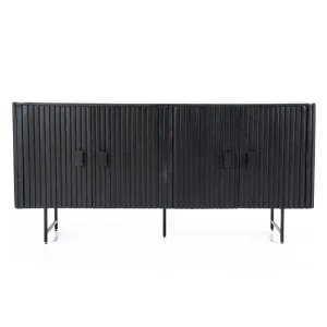 Dressoir Remi 4-deurs Zwart