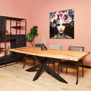 Eettafel Boomstam Live Edge 240