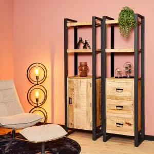 Boekenkast Boaz 3 Lades
