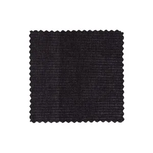 Statement Hocker Brede Platte Rib Graphite