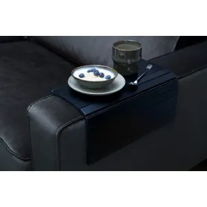 Armleuning Xl Flexibel Dienblad Zwart - Xl