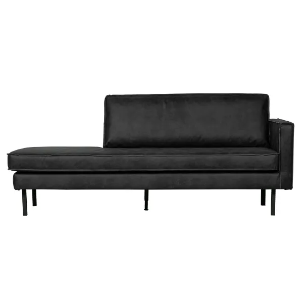Rodeo Daybed Right Zwart