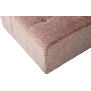 Caleidoscoop Poef Structure Velvet Blush