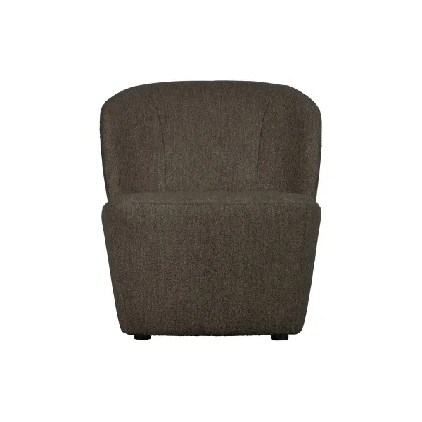 Lofty Fauteuil BouclÉ Bruin