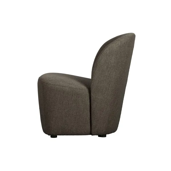 Lofty Fauteuil BouclÉ Bruin