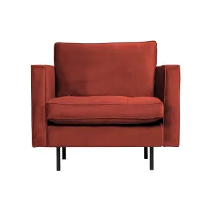 Rodeo Classic Fauteuil Velvet Chestnut