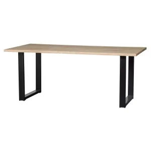 Combi-tablo: Boomstam Eiken 160x90 & U-poot