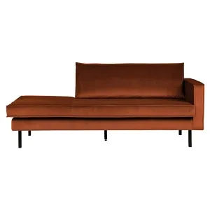 Rodeo Daybed Right Velvet Roest