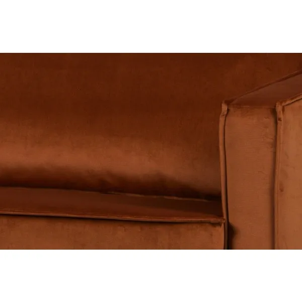 Rodeo Daybed Right Velvet Roest