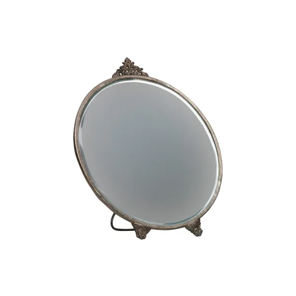 Posh Spiegel Round Metaal Antique Brass
