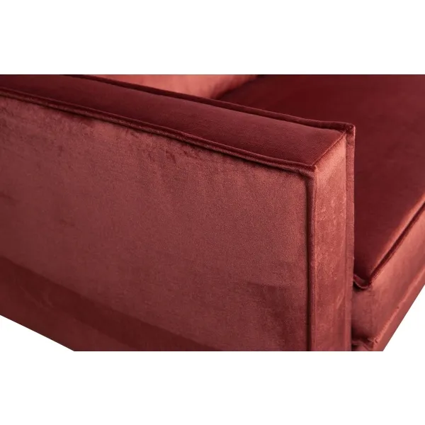 Rodeo Fauteuil Velvet Chestnut