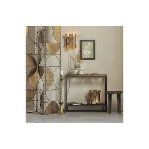 Course Wandlamp Metaal Antique Brass