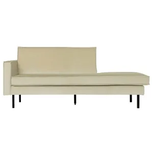 Rodeo Daybed Left Velvet Pistache