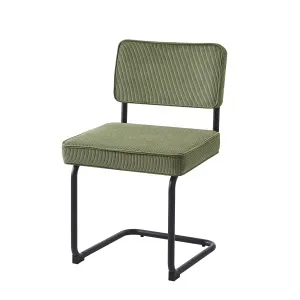 Eetkamerstoel Bauhaus Rib Groen