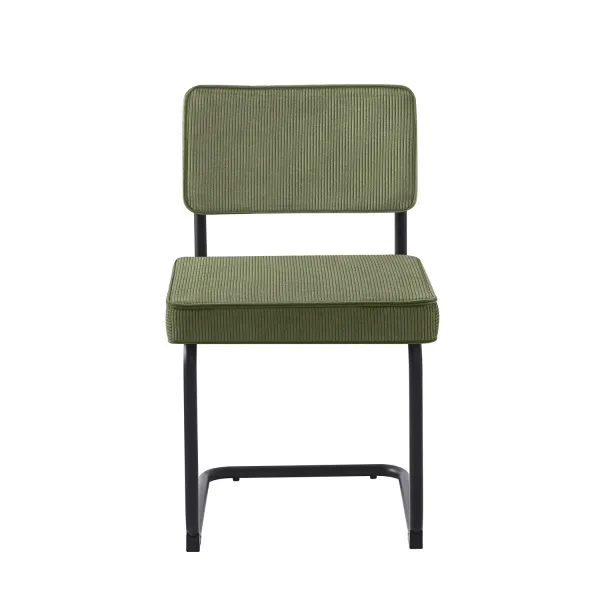 Eetkamerstoel Bauhaus Rib Groen