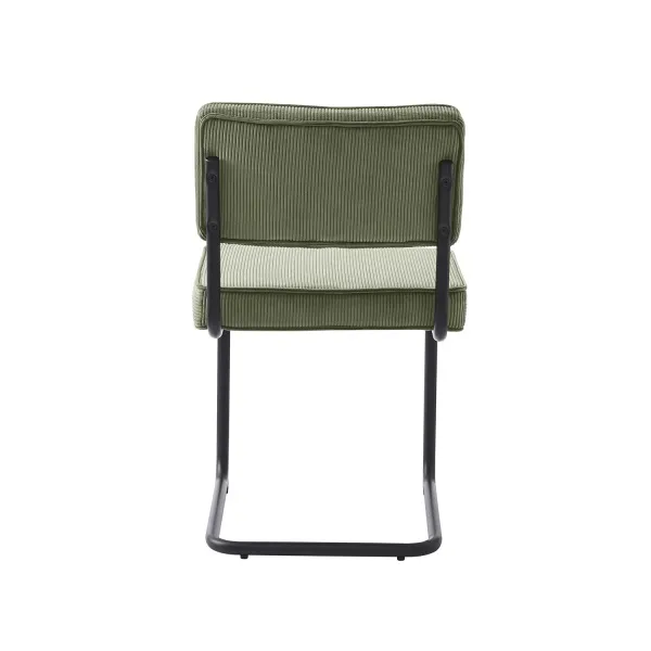 Eetkamerstoel Bauhaus Rib Groen