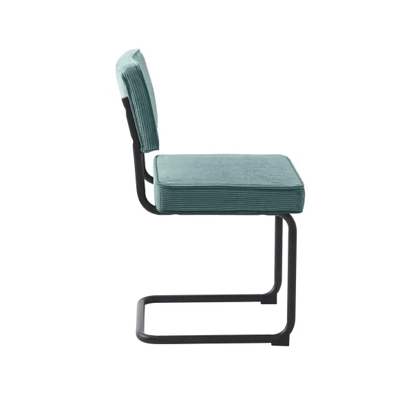Eetkamerstoel Bauhaus Rib Blauw