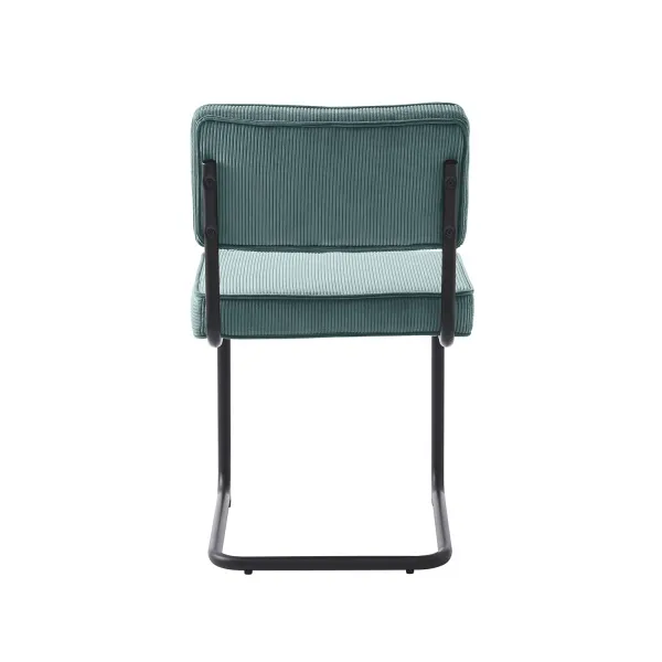 Eetkamerstoel Bauhaus Rib Blauw