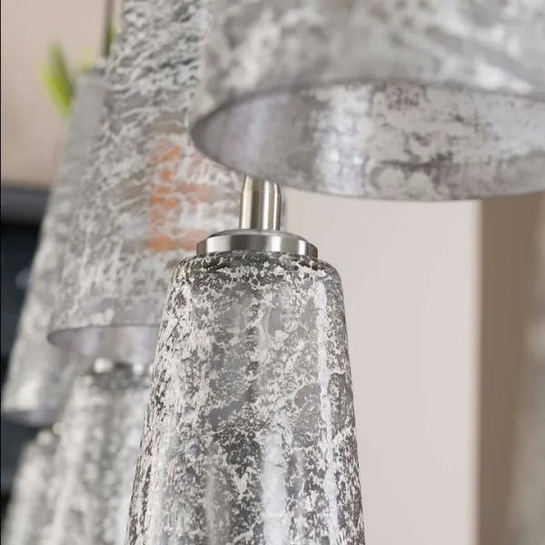 Hanglamp 7L Kegel Stone