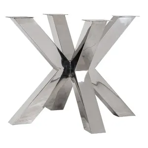 Eettafel poot X-leg Bodhi Silver