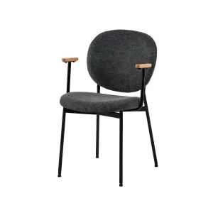Armstoel Lola Antraciet