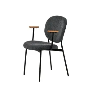 Armstoel Lola Antraciet