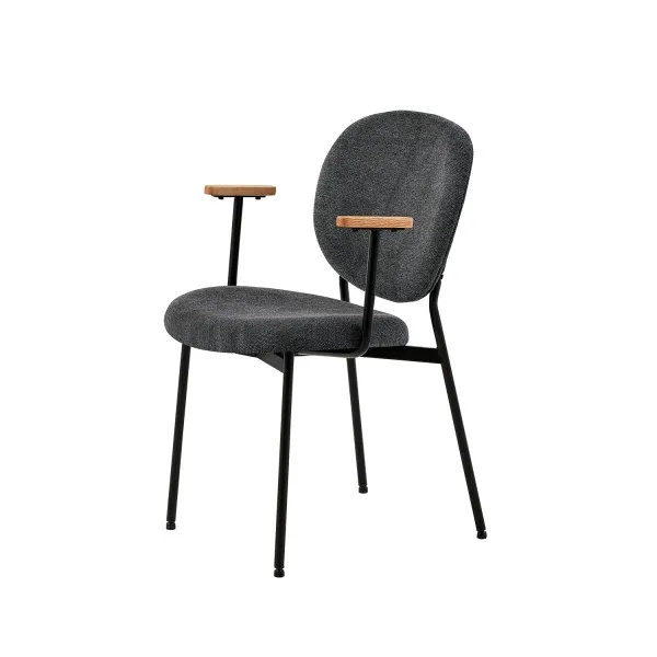 Armstoel Lola Antraciet