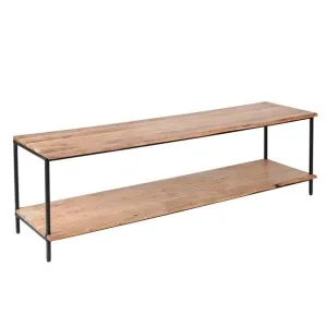 TV-meubel natural edge/Massief acacia naturel