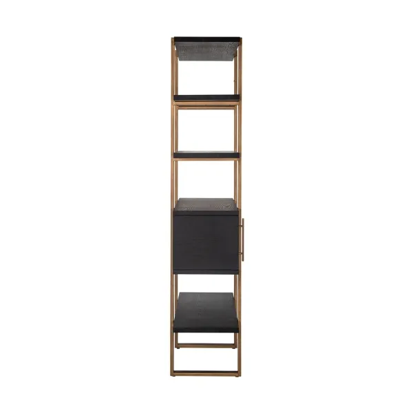 Wandkast Camvbon 3-deuren 4-laden (Dark coffee)