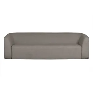 Sloping 3-zits Bank Grijs Melange