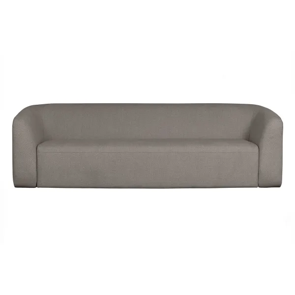 Sloping 3-zits Bank Grijs Melange
