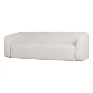 Sloping 3-zits Bank Pearl Melange