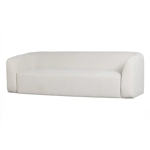 Sloping 3-zits Bank Pearl Melange