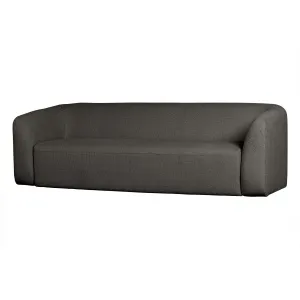 Sloping 3-zits Bank Grijs/zwart Melange