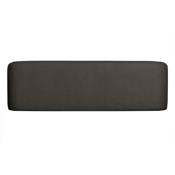 Sloping 3-zits Bank Grijs/zwart Melange