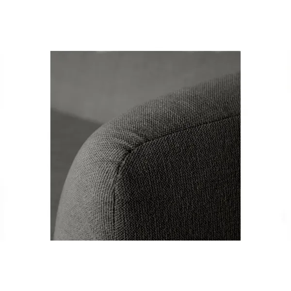 Sloping 3-zits Bank Grijs/zwart Melange