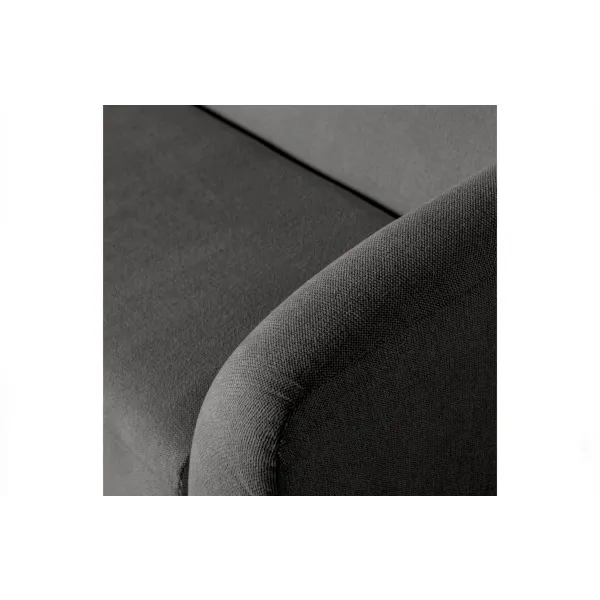 Sloping 3-zits Bank Grijs/zwart Melange