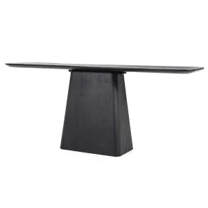 Sidetable Aron 180x40 Zwart
