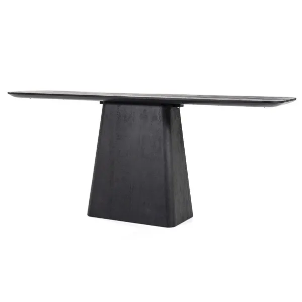 Sidetable Aron 180x40 Zwart