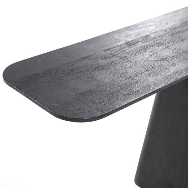 Sidetable Aron 180x40 Zwart