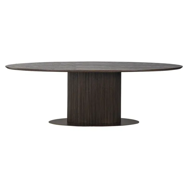 Eettafel Luxor ovaal 300 (Brown)