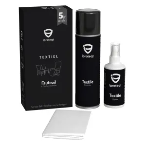Iproteqt Vlekkengarantie 5 jaar - Textiel Kit - voor 1 fauteuil of 2 eetkamerstoelen