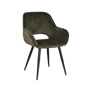 Eetkamerstoel Fer - Hunter - Velours