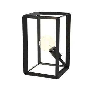 Tafellamp Tetto - Zwart - Metaal