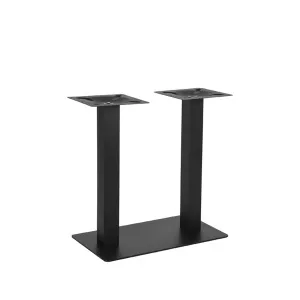 Eetkamertafel Tafelpoot - Zwart - Metaal - 70x40x71